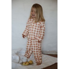 Ohlala Koala Ekoseli Bebek Çocuk Pijama Takımı