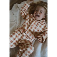 Ohlala Koala Ekoseli Bebek Çocuk Pijama Takımı