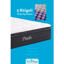 Roll & Sleep Plush Premium Torba Yay Sistemli Rol Pack Yatak