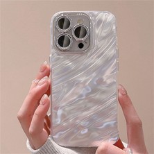 Zebana Apple iPhone 13 Pro Max Uyumlu Kılıf Zebana Dazz Silikon Kılıf Gri