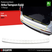 Drs Tuning S-Dizayn Seat Altea Xl Krom Arka Tampon Eşiği 2007 Üzeri