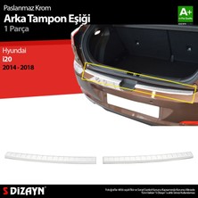 Drs Tuning S-Dizayn Hyundai I20 Krom Arka Tampon Eşiği 2014-2018