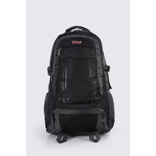 Ççs Erkek Dağcı Kumaş Sırt Çantası 51506 Siyah-Gri