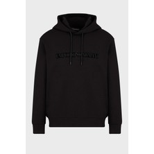 Emporio Armani Streç Pamuklu Regular Fit Kapüşonlu Sweat Erkek Sweat 6D1M94 1jhsz 0035