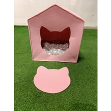 Demirhanlar Mobilya Minderli Keçe Kedi Evi Köpek Evi Yatağı