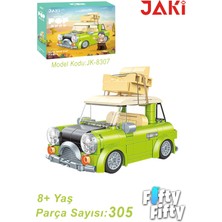 Vagonlife Jaki Maker Pop  Tatil Arabası -JK8307(305 Parça) Oyuncak Yapım Seti