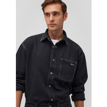 Mavi Aidan Mavi Black Antrasit Jean Gömlek 0210588-85622