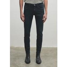 Mavi James Lux Black Puslu Koyu Mavi Jean Pantolon 0042486543