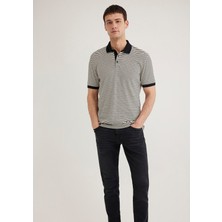 Mavi Mavi Black Çizgili Polo Tişört 0611843-70055