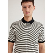 Mavi Mavi Black Çizgili Polo Tişört 0611843-70055