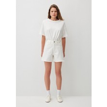 Mavi Millie 90LAR Kırık Beyaz Jean Şort 1458987074