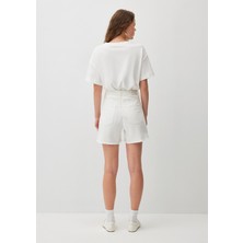 Mavi Millie 90LAR Kırık Beyaz Jean Şort 1458987074