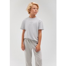 Mavi Organik Pamuklu Gri Basic Tişört 6610203-70075