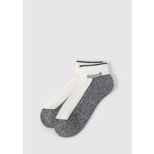 Mavi Mavi Logo Detaylı Beyaz Patik Çorap 0911604-622