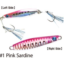 Hayabusa Ex 976 Jack Eye Slow Slim 20GR Light  1 Renk Kodlu Jig Suni Yem