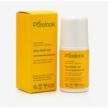 Purelook Organik ve Vegan Sertifikalı Kadın ve Erkek Için Doğal Roll On Deodorant 50ML.