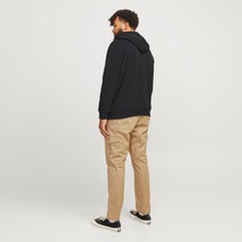 Jack & Jones Büyük Beden Logo Baskili Sweatshirt - Caleb