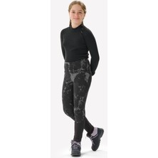 Quechua Çocuk Sıcak Tutan Outdoor Tayt - Siyah - 7/15 Yaş - SH100