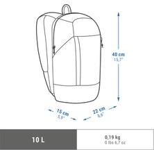 Decathlon Outdoor Sırt Çantası - 10 L - Nh Arpenaz 100