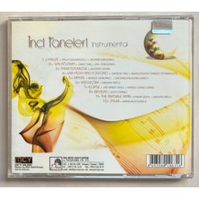 Inci Taneleri Instrumental CD Sen Ağlama,firuze,belalım ...  (Orjnal Dönem Baskı Cd)