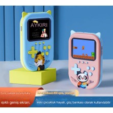 3.5 Inç 500 Taşınabilir Çift El Oyuncu Mini Retro Konsolu Tv Oyunu Kutusu Klasik