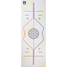 Rebuwo Hizalama Desenli Pu Kauçuk Luxury Yoga Mat