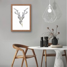 Firdevs Tasarım Gazel Lin'e Art Illüstrasyon Nakış Işleme Tablo