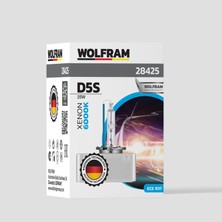 Wolfram D5S Xenon Ampul Beyaz Işık 6000 K