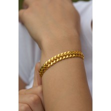 ÇGK KUYUMCULUK 14 Ayar Pullu Halatlı Altın Bileklik 14BLK0033