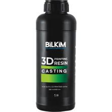 Bilkim 3D Yazıcı Için Kuyumculuk Döküm Reçinesi - 1 LT - YEŞİL