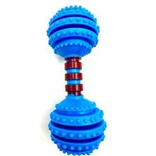 Tasma Market 12cm Dumbell Zilli Ödül Maması Saklanabilir Köpek Eğitim Oyuncağı