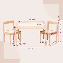 Kukka KWS100 Masa & Sandalye Seti