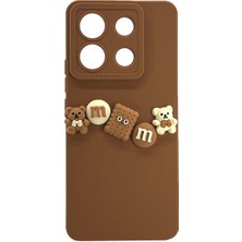 Nettech Xiaomi Redmi Note 13 Pro 5g Uyumlu Lüx Bear Arka Koruma Kılıf