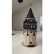 Lumos Dekor Ahşap Galata Kulesi