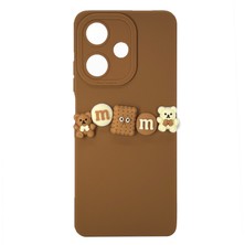 Nettech Infinix Hot 30 Uyumlu Lüx Bear Arka Koruma Kılıf