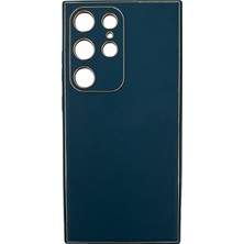 Nettech Samsung Galaxy S24 Ultra Uyumlu Coco Leather Seri Arka Koruma Kılıf