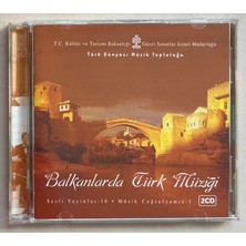 Balkanlarda Türk Müziği Çift CD (Orjnal Dönem Baskı Cd)