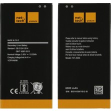 Nettech Xiaomi Redmi 9t Uyumlu Nettech BN62 6000 Mah Batarya