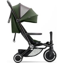 Smartrike Traveler Hepsi Bir Arada Aktif Kabin Boy Bebek Arabası ve Bisiklet (6 Ay – 4 Yaş) - Forest Green
