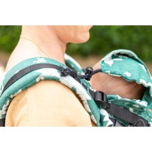 Huggyberry Nest Baby Carrier - Begonvil Jade