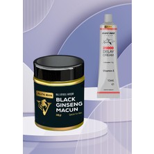 Black Ginseng Performanss Macunu 240 gr ve 25000 Dly Geciktirmeeye Yardımcı Krem