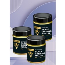 Black Ginseng Macun Erkekler Için Güç ve Performanss Macunu 3 Kutu