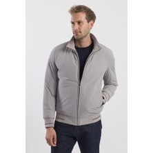Taş Comfort Fit Dik Yaka Mont