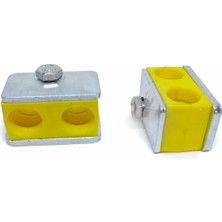 Hidrolik Boru Kelepçesi İkiz Tip 1/4 - 13.5mm