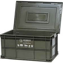 Xobbox XW55AG / Imperium Outdoor Kutu / Kamp Masası / Kamp Kutusu / Haki 55 Lt / Kampta Karavanda Araç Bagajında Marinada Piknikte