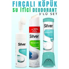 Silver Su İtici Sprey + Unisex Deodorant + Fırçalı Köpük 3'lü Set