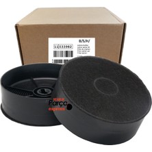 Bosch DFT63CA21T Aspiratör Karbon Filtre DWZ6IT0A0 2li 1takım Bacasız Davlumbaz Kömür Filtresi