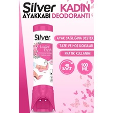 Silver Su İtici Sprey + Süet Nubuk Natural Sprey + Kadın Deodorant 3'lü Set