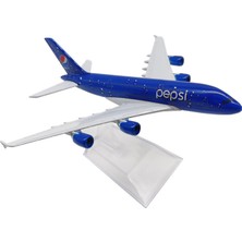 Mocho Pepsi Airbus 380 16CM Alaşım Uçak Modeli (Yurt Dışından)