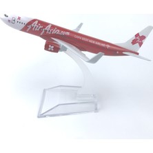 Mocho Airasia 737 16CM Alaşım Uçak Modeli (Yurt Dışından)